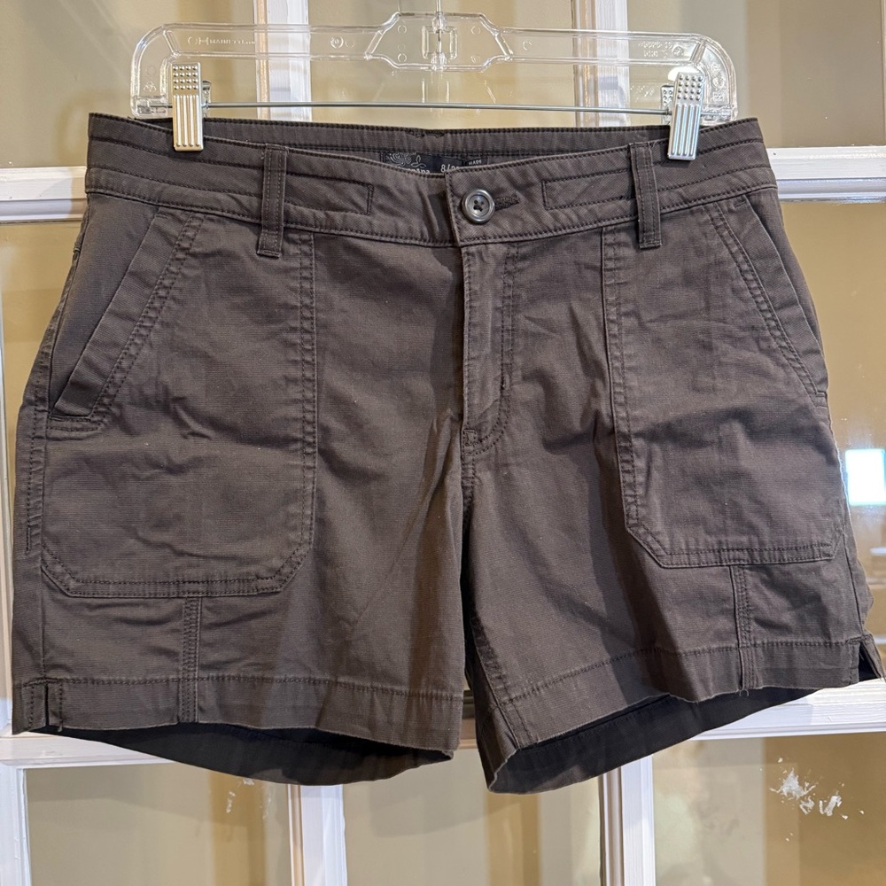Prana Elle Shorts 4.5” Inseam - Chocolate Brown Size 29